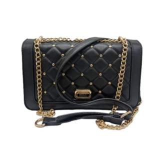 Badgley Mischka Quilted Handbag Crossbody Vegan Leather